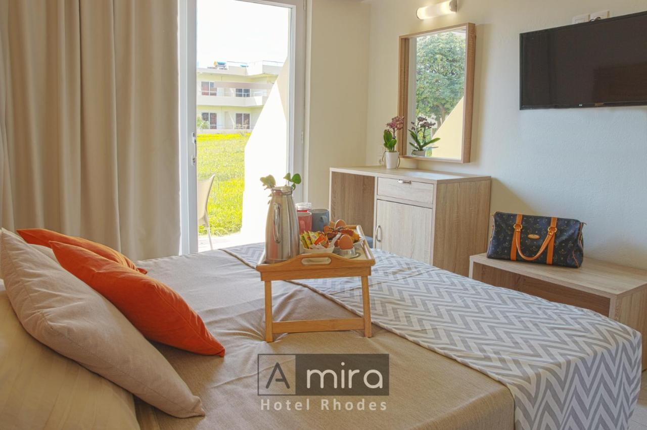 Amira Hotel Rhodes Asgourou Bagian luar foto