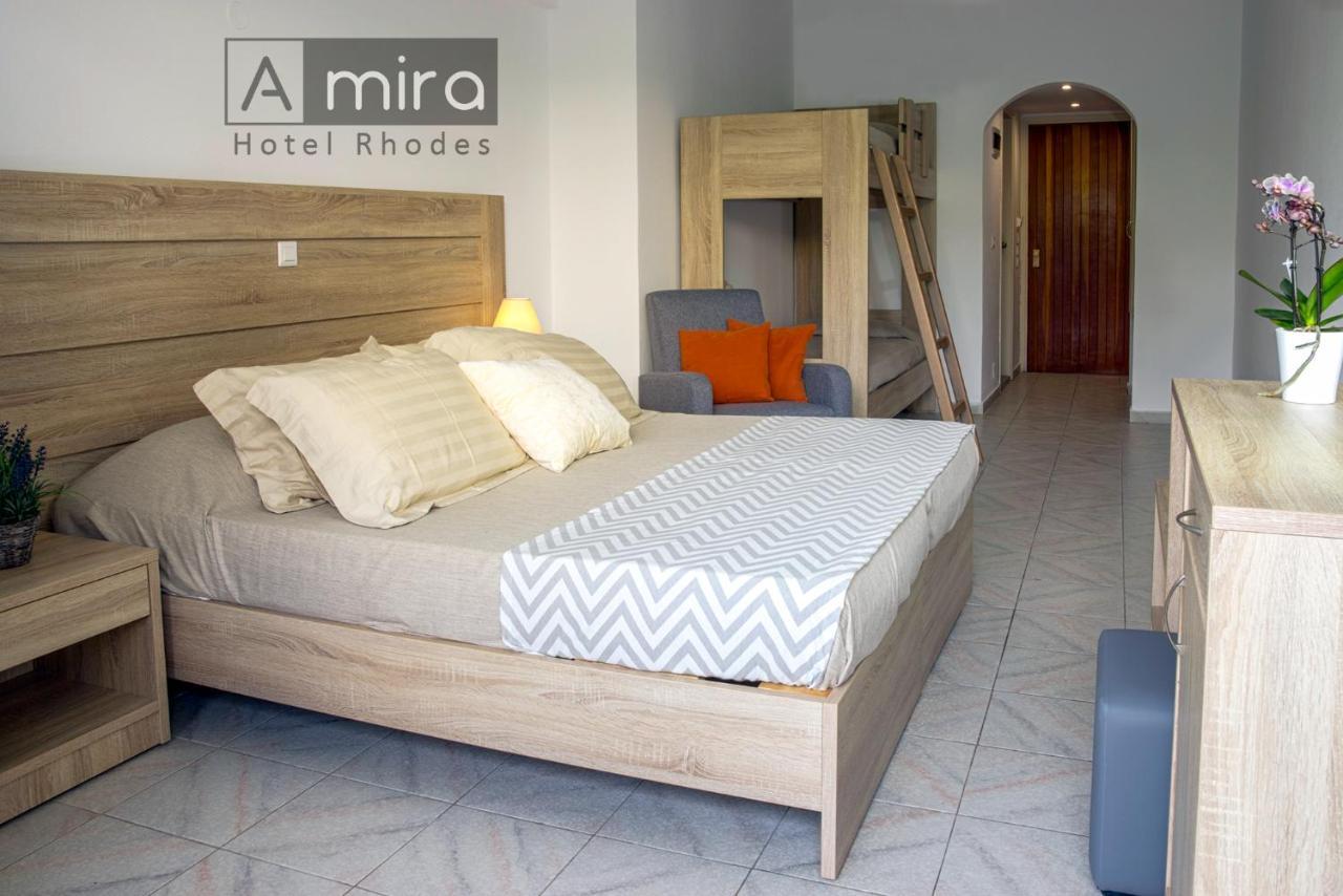 Amira Hotel Rhodes Asgourou Bagian luar foto