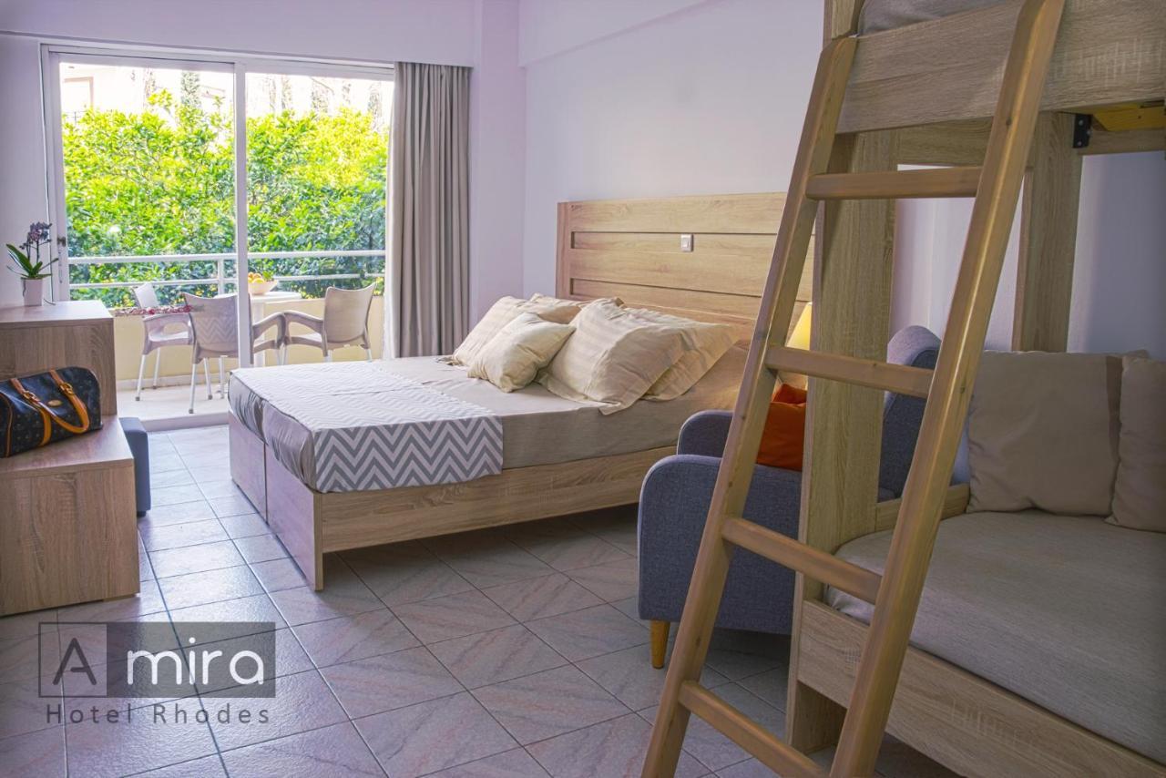 Amira Hotel Rhodes Asgourou Bagian luar foto