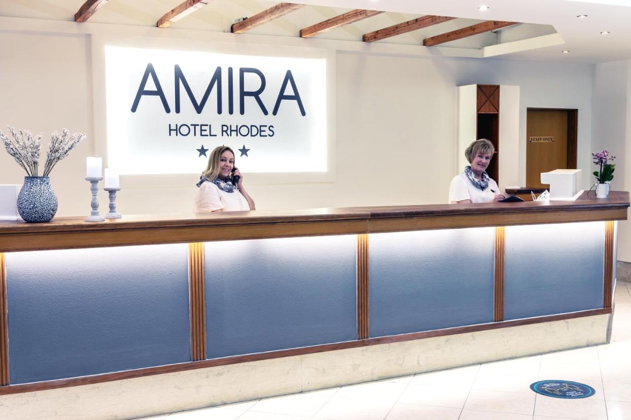 Amira Hotel Rhodes Asgourou Bagian luar foto